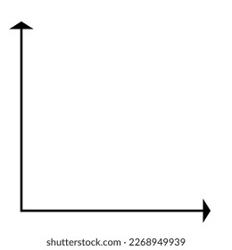 Line graph x-axis and y-axis black on white background