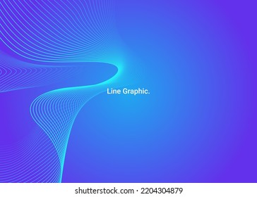 Concepto de diseño de fondo de banner de estilo gráfico de línea. Elementos de la metáfora de nube con gradiente de línea. Ilustración creativa para afiche, web, aterrizaje, página, portada, anuncio, saludo, tarjeta, presentación