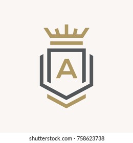 Line graphics monogram. Elegant art logo design. Letter A. Graceful template. Business sign, identity for Restaurant, Royalty, Boutique, Cafe, Hotel, Heraldic, Jewelry, Fashion. Vector elements