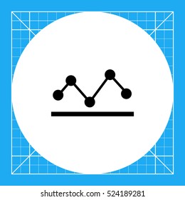 Line graphs icon