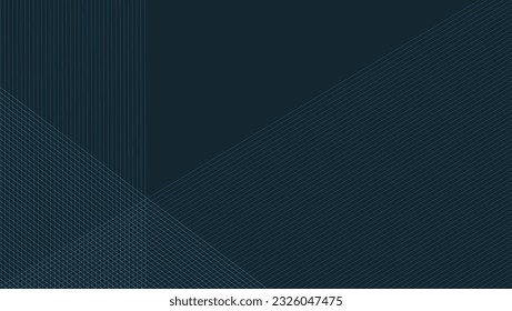Línea de abstracto verde con fondo oscuro.