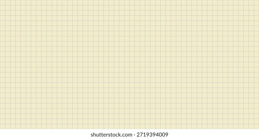 Ilustração do modelo de documento de grade de linha para memorando, programação, planejador, diário etc. papel de grade.

