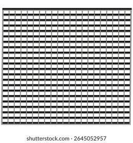 Line grid icon. Black square pattern. Vector straight lines. Geometric background shape.