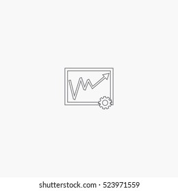 line growth icon