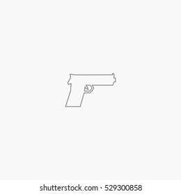 line gun icon