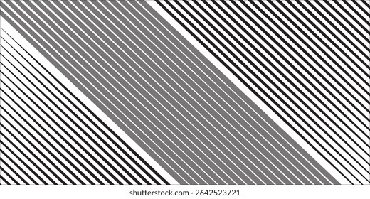 Line halftone gradation texture. Fading horizontal stripe gradient background. Repeating pattern backdrop. modern eps 10