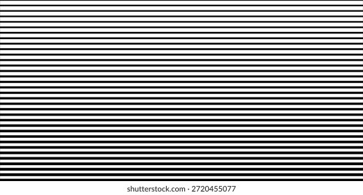 Textura de gradación de semitono de línea. Fondo de degradado de franja Horizontal en decoloración. Fondo de patrón de repetición. Negro paralelo delgado a grueso líneas de fondo para superposición, impresión, cubierta, Diseño gráfico. arte de fondo