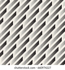 Line halftone gradient effect. Modern background design. Stylish geometric lattice.  Vector seamless pattern