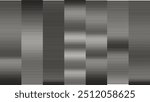 Line Halftone Gradient Effect Pattern. Straight Lines Background. Black and White Abstract Texture with Parallel Stripes Thick to Thin. Vector Illustration.