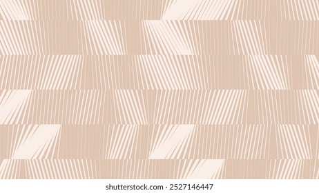 Line Halftone Gradient Effect Pattern. Straight Lines Background. Monochrome Abstract Texture with Parallel Stripes Thick to Thin. Vector Illustration.