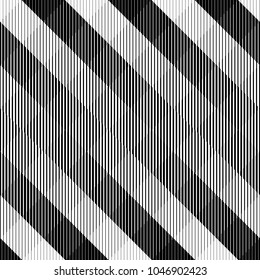 Line halftone pattern with gradient effect. Gorizontal lines. Template for backgrounds and stylized textures. Design element.