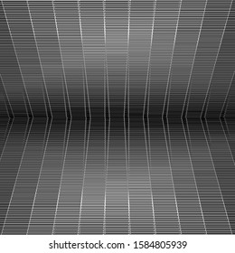 Line halftone pattern with gradient effect. Concept geometry pattern. Template for backgrounds and stylized textures.