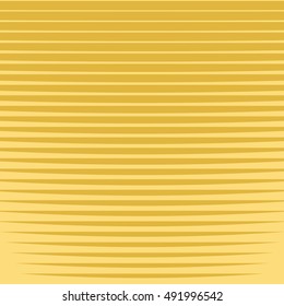 Line halftone pattern with gradient effect. Horizontal lines in golden colors. Template for backgrounds and stylized textures. Horizontally seamless. Vector eps8 illustration.