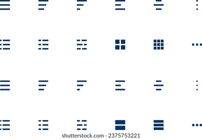 Line hamburger icon menu for mobile navigation. Vector interface symbol for app or website.
