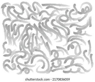 line hand drawn collection set vector