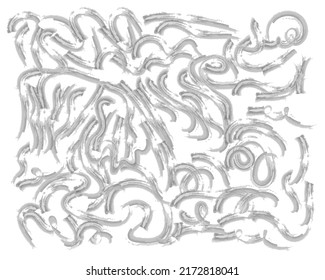 line hand drawn collection set vector
