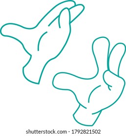 handgezeichnete Vektorgrafik