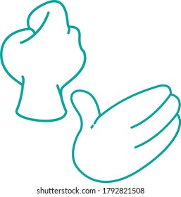 line hand drawn vector illustration