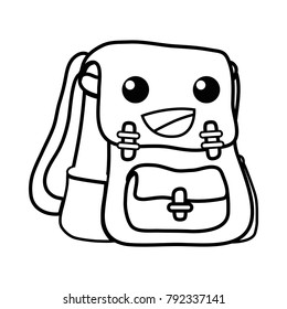 line happy and tender bag object kawaii