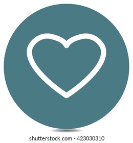 line heart icon
