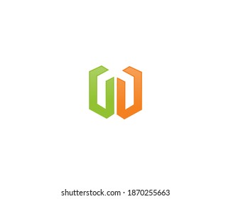 Logo-Design-Symbol für Line-Hexagon