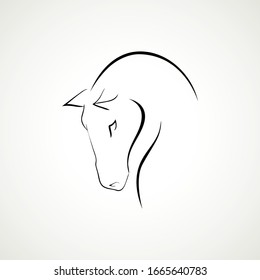 Ilustración vectorial del logotipo del Caballo de Línea