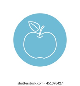Line icon- Apple