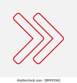 Line icon- arrow