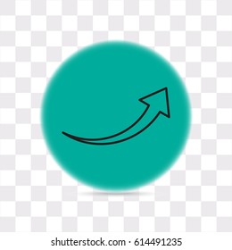 Line icon-  arrow