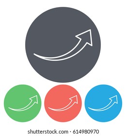 Line icon-  arrow