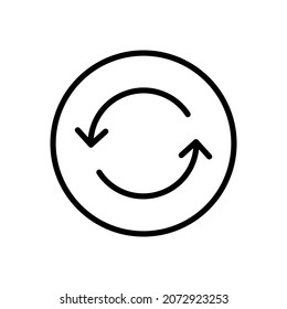 Line Icon Arrow, Direction, Design, Web In Simple Style. Vector sign in a simple style isolated on a white background. Original size 64x64 pixels.