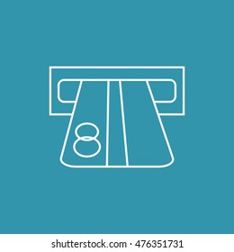 Line Icon of ATM.
