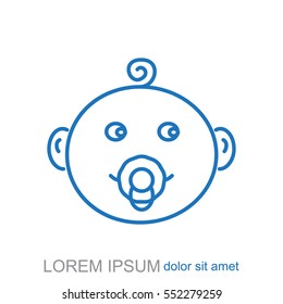 Line icon. baby