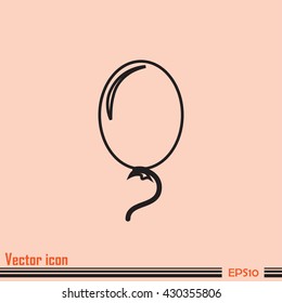 Line icon- balloon