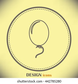 Line icon- balloon