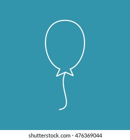 Line Icon of Balloon.