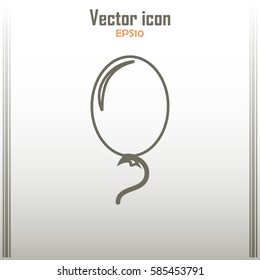 Line icon- balloon