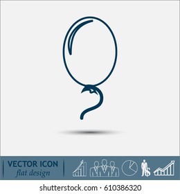 Line icon- balloon
