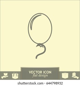 Line icon- balloon