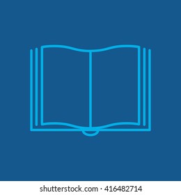 Line icon- book