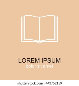 Line icon- book