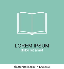 Line icon- book