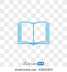 Line icon- book