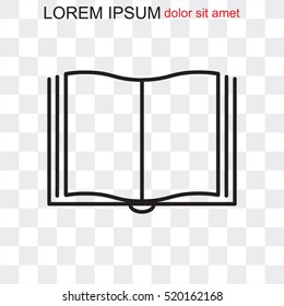 Line icon- book