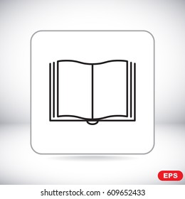 Line icon- book