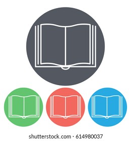 Line icon- book