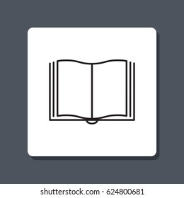 Line icon- book