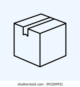 Line icon- box