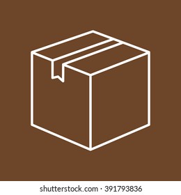Line icon- box