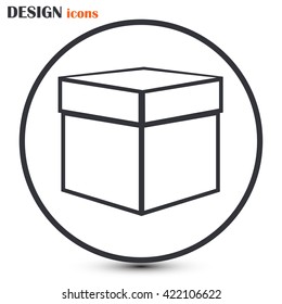 Line icon- box